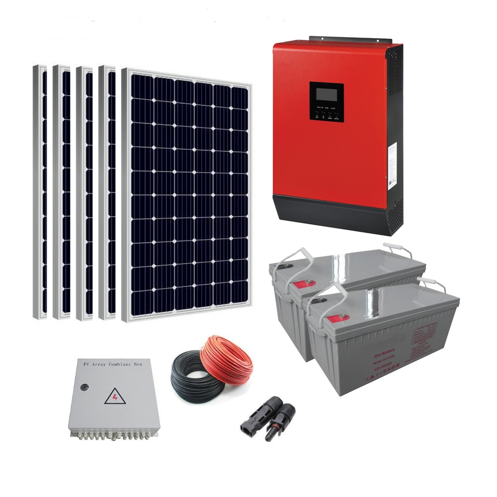 Complete solar panel system