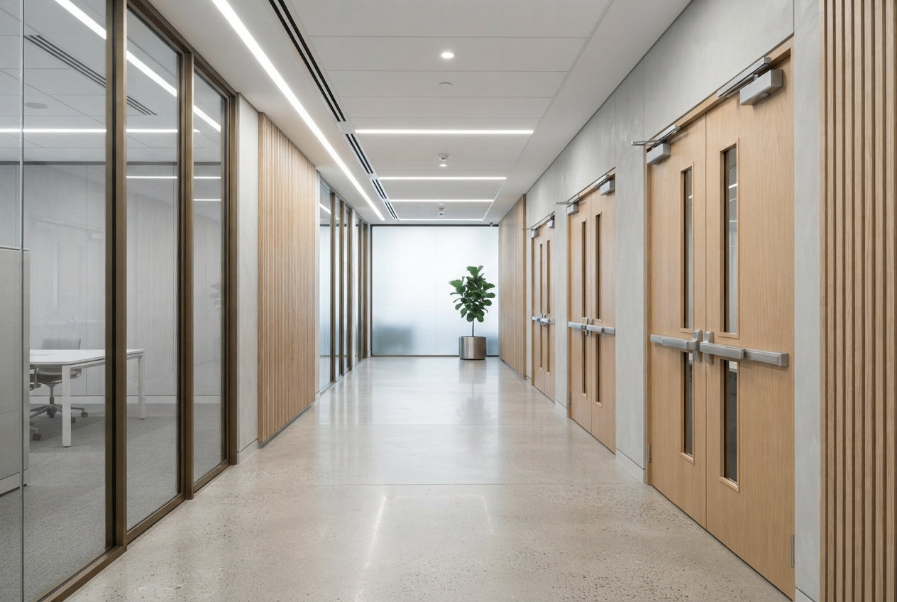 Fire-rated doors