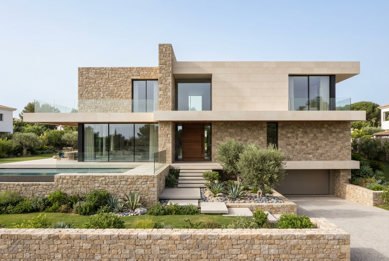 Stone cladding