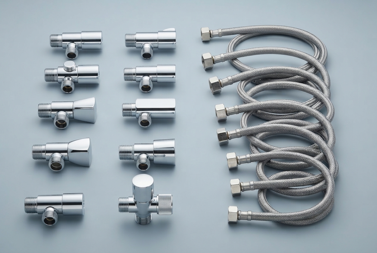 Flexible connectors & angle valves
