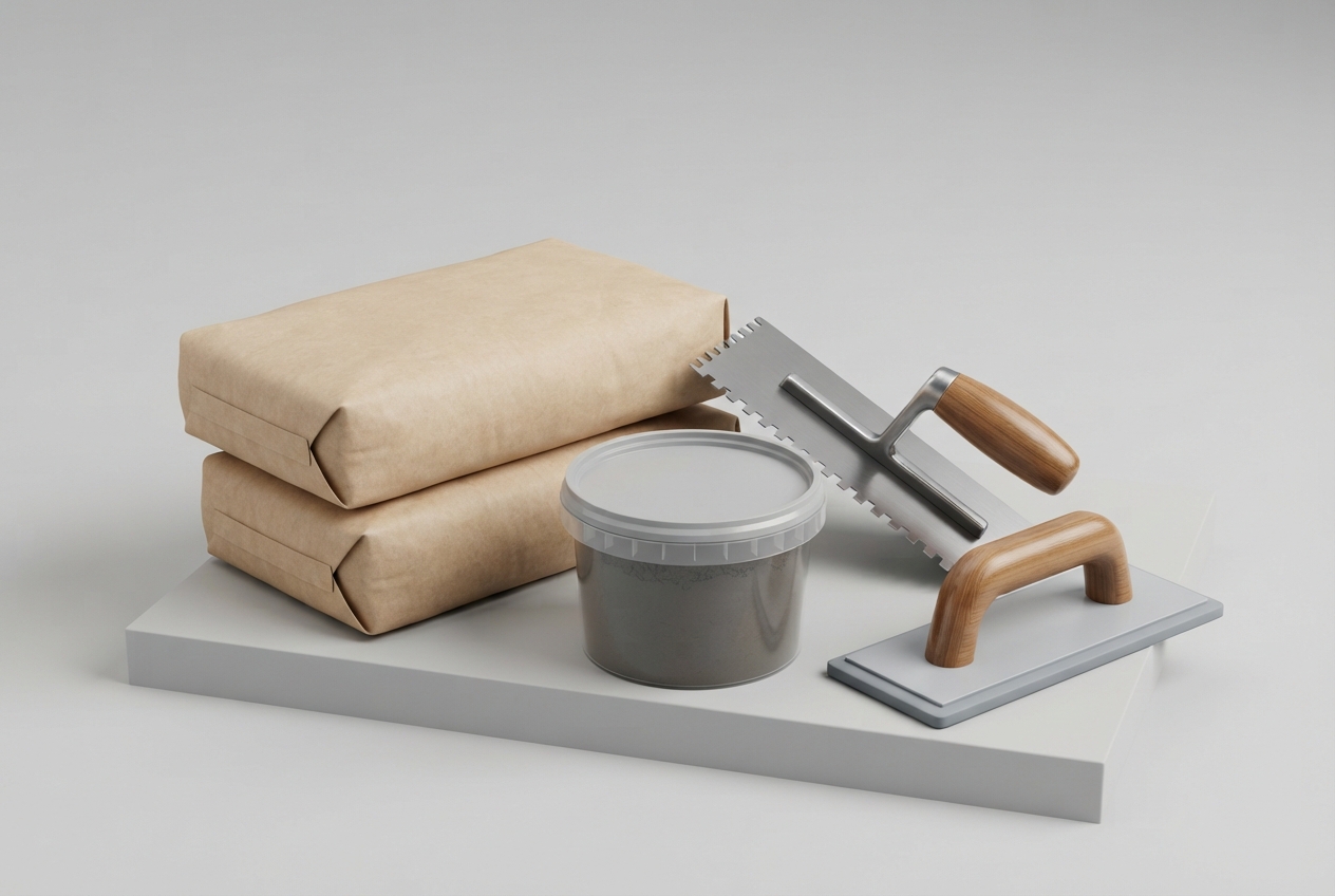 Tile adhesive & grout
